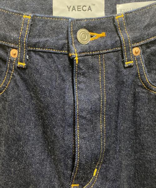YAECA（ヤエカ）YAECA (ヤエカ) ワイドデニムパンツ インディゴ サイズ:29の古着・服飾アイテム