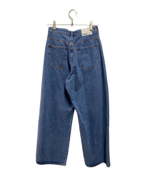 NEEDBY（ニードバイ）NEEDBY (ニードバイ) Adam et Rope (アダム エ ロペ) 別注 ANGIE デニムパンツ インディゴ サイズ:24の古着・服飾アイテム