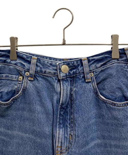 NEEDBY（ニードバイ）NEEDBY (ニードバイ) Adam et Rope (アダム エ ロペ) 別注 ANGIE デニムパンツ インディゴ サイズ:24の古着・服飾アイテム