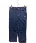 maison kitsune（メゾンキツネ）の古着「ロゴ刺繍デニムパンツ」｜インディゴ