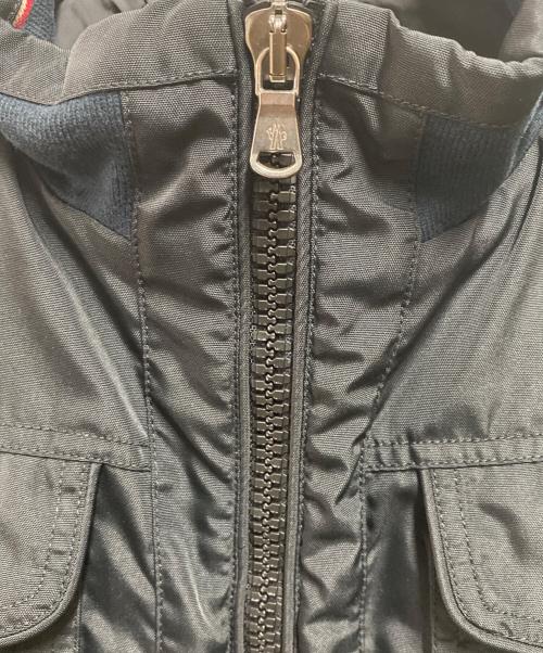 MONCLER（モンクレール）MONCLER (モンクレール) ナイロンミリタリージャケット ネイビー サイズ:2の古着・服飾アイテム