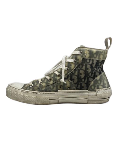 Christian Dior（クリスチャン ディオール）Christian Dior (クリスチャン ディオール) B23ハイトップスニーカー ホワイト サイズ:42の古着・服飾アイテム