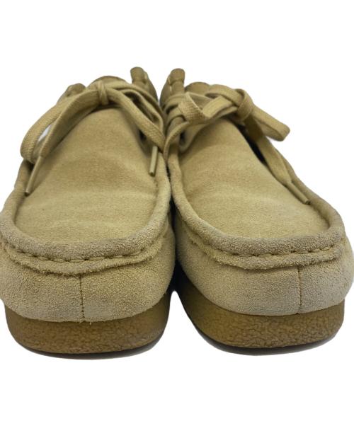 CLARKS（クラークス）CLARKS (クラークス) WALLABEE ベージュ サイズ:23.5ｃｍの古着・服飾アイテム