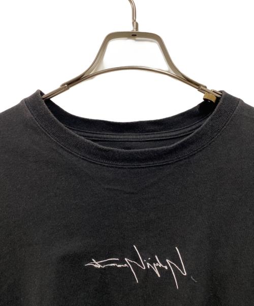 New Era（ニューエラ）New Era (ニューエラ) YOHJI YAMAMOTO (ヨウジヤマモト) プリントTシャツ ブラック サイズ:XLの古着・服飾アイテム