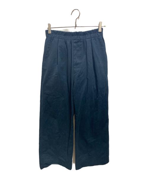ORGANIC BY JOHN PATRICK（オーガニック バイ ジョン パトリック）ORGANIC BY JOHN PATRICK (オーガニック バイ ジョン パトリック) Ron Herman (ロンハーマン) EVERDAY TUCK PANTS ネイビー サイズ:Ｓの古着・服飾アイテム