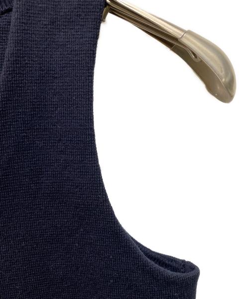 DEMY BY DEMYLEE（デミー バイ デミリー）DEMY BY DEMYLEE (デミー バイ デミリー) ウールコットンニットベスト ネイビー サイズ:XSの古着・服飾アイテム