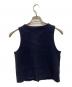 DEMY BY DEMYLEE (デミー バイ デミリー) ウールコットンニットベスト ネイビー サイズ:XS：8000円