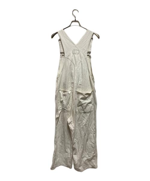 R.H.Vintage（ロンハーマン・ヴィンテージ）R.H.Vintage (ロンハーマン・ヴィンテージ) コットンデニムオーバーオール ホワイト サイズ:Sの古着・服飾アイテム