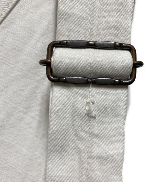 R.H.Vintage（ロンハーマン・ヴィンテージ）R.H.Vintage (ロンハーマン・ヴィンテージ) コットンデニムオーバーオール ホワイト サイズ:Sの古着・服飾アイテム