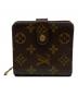 LOUIS VUITTON（ルイ ヴィトン）の古着「2つ折り財布」｜ブラウン
