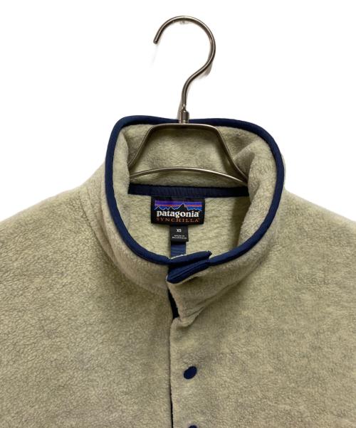 Patagonia（パタゴニア）Patagonia (パタゴニア) シンチラ スナップT プルオーバー ベージュ サイズ:ＸＳの古着・服飾アイテム