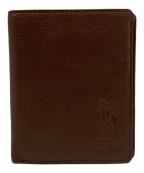 POLO RALPH LAURENポロ・ラルフローレン）の古着「2つ折り財布」｜ブラウン