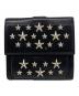 JIMMY CHOO（ジミーチュウ）の古着「スタースタッズコンパクトウォレット」｜ブラック