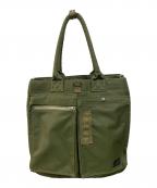 PORTERポーター）の古着「2WAY HELMET BAG」｜グリーン