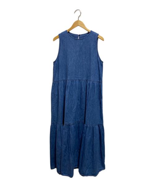 Healthy DENIM（ヘルシーデニム）Healthy DENIM (ヘルシーデニム) MID Mangoティアードワンピース インディゴ サイズ:1の古着・服飾アイテム