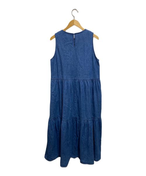 Healthy DENIM（ヘルシーデニム）Healthy DENIM (ヘルシーデニム) MID Mangoティアードワンピース インディゴ サイズ:1の古着・服飾アイテム