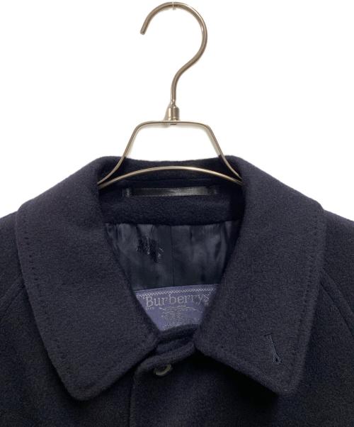 Burberry's（バーバリーズ）Burberry's (バーバリーズ) カシミヤコート ネイビー サイズ:サイズ詳細参照の古着・服飾アイテム
