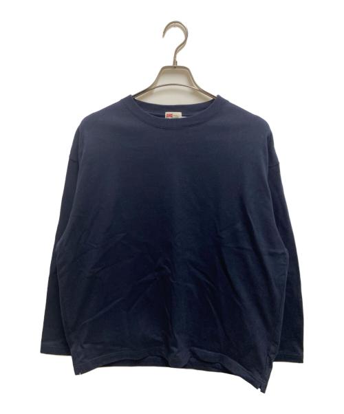 Traditional Weatherwear（トラディショナルウェザーウェア）Traditional Weatherwear (トラディショナルウェザーウェア) 25SS UNIONWEAR TEE 001 ネイビー サイズ:Mの古着・服飾アイテム