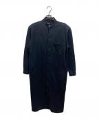 Y'sワイズ）の古着「オールドスウェット生地コート」｜ブラック