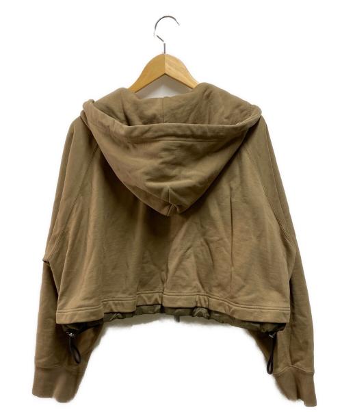 sacai（サカイ）sacai (サカイ) S Sweat Jersey Hoodie ベージュ サイズ:3の古着・服飾アイテム