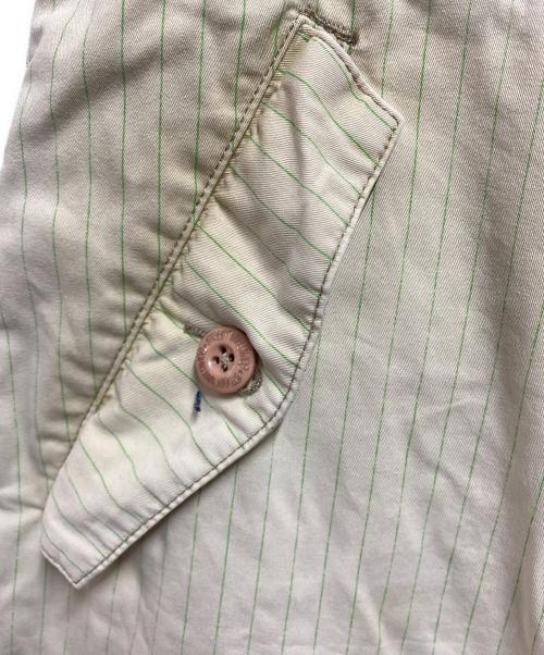 stussy（ステューシー）stussy (ステューシー) 00's ストライプショーツ ベージュ サイズ:36の古着・服飾アイテム