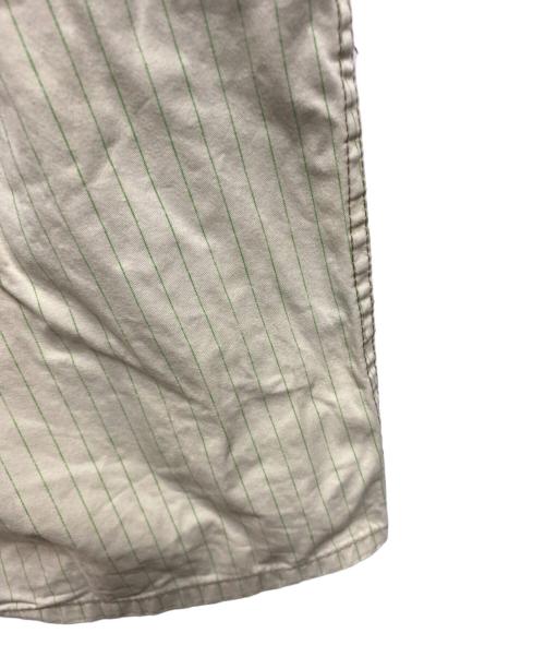 stussy（ステューシー）stussy (ステューシー) 00's ストライプショーツ ベージュ サイズ:36の古着・服飾アイテム