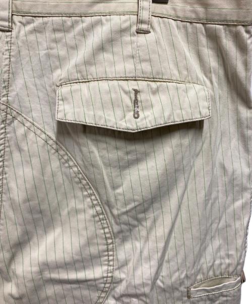 stussy（ステューシー）stussy (ステューシー) 00's ストライプショーツ ベージュ サイズ:36の古着・服飾アイテム