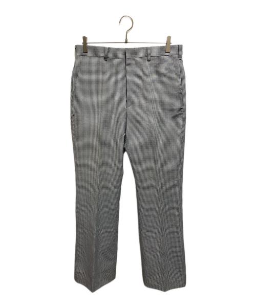 LEVI'S Panatera（リーバイスパナテラ）LEVI'S Panatera (リーバイスパナテラ) 70sチェックフレアパンツ ホワイト×ブルー サイズ:サイズ詳細参照の古着・服飾アイテム