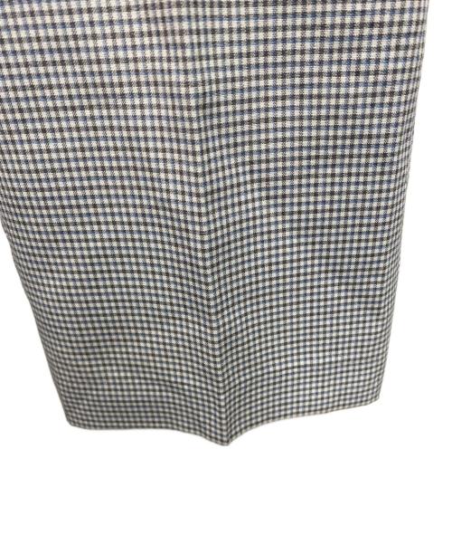 LEVI'S Panatera（リーバイスパナテラ）LEVI'S Panatera (リーバイスパナテラ) 70sチェックフレアパンツ ホワイト×ブルー サイズ:サイズ詳細参照の古着・服飾アイテム