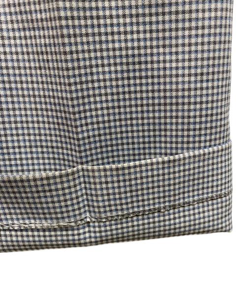 LEVI'S Panatera（リーバイスパナテラ）LEVI'S Panatera (リーバイスパナテラ) 70sチェックフレアパンツ ホワイト×ブルー サイズ:サイズ詳細参照の古着・服飾アイテム