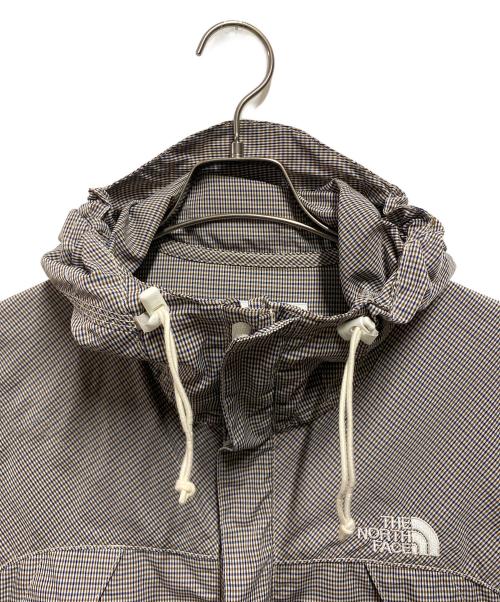 THE NORTH FACEd（ザ ノースフェイス）THE NORTH FACEd eYe COMME des GARCONS JUNYAWATANABE MAN (アイ コム デ ギャルソン ジュンヤ ワタナベ マン) コラボチェックマウンテンパーカー ブラウン×ブルー サイズ:Ｍの古着・服飾アイテム