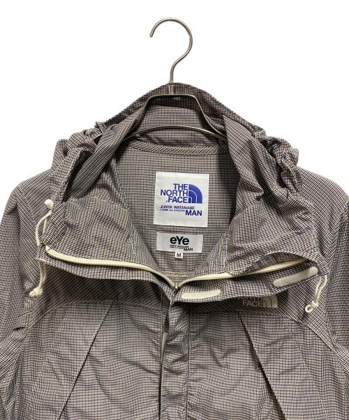 THE NORTH FACEd（ザ ノースフェイス）THE NORTH FACEd eYe COMME des GARCONS JUNYAWATANABE MAN (アイ コム デ ギャルソン ジュンヤ ワタナベ マン) コラボチェックマウンテンパーカー ブラウン×ブルー サイズ:Ｍの古着・服飾アイテム