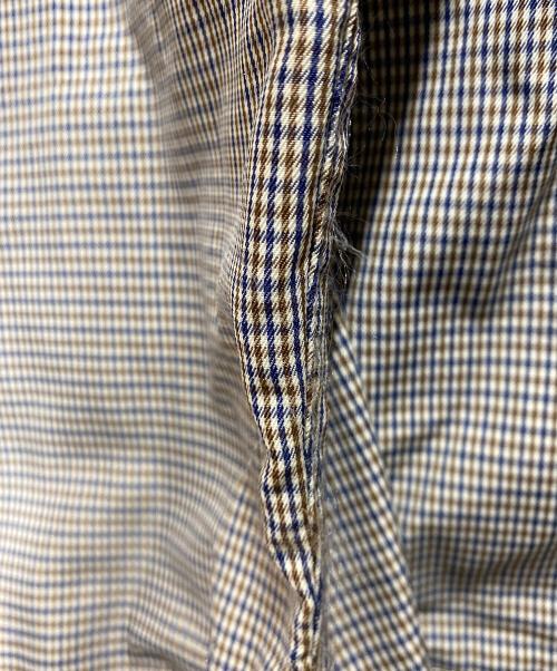 THE NORTH FACEd（ザ ノースフェイス）THE NORTH FACEd eYe COMME des GARCONS JUNYAWATANABE MAN (アイ コム デ ギャルソン ジュンヤ ワタナベ マン) コラボチェックマウンテンパーカー ブラウン×ブルー サイズ:Ｍの古着・服飾アイテム