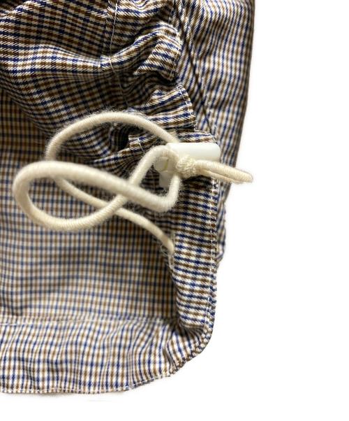 THE NORTH FACEd（ザ ノースフェイス）THE NORTH FACEd eYe COMME des GARCONS JUNYAWATANABE MAN (アイ コム デ ギャルソン ジュンヤ ワタナベ マン) コラボチェックマウンテンパーカー ブラウン×ブルー サイズ:Ｍの古着・服飾アイテム