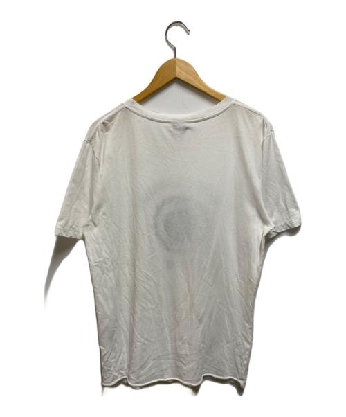 Saint Laurent Paris（サンローランパリ）Saint Laurent Paris (サンローランパリ) カレッジロゴTシャツ ホワイト サイズ:Ｓの古着・服飾アイテム