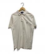 POLO RALPH LAURENポロ・ラルフローレン）の古着「custom slim fit  ポロシャツ」｜ホワイト