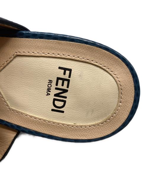 FENDI（フェンディ）FENDI (フェンディ) モンスターサンダル ブラック サイズ:25　1／2の古着・服飾アイテム