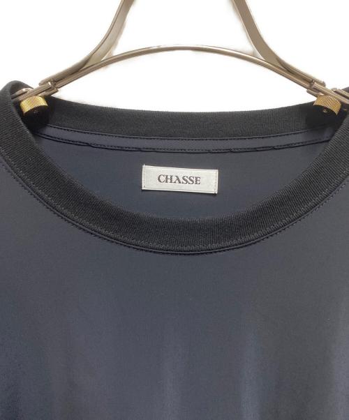 CHASSE（チェイス）CHASSE (チェイス) Switching T-Sh ブラック サイズ:２の古着・服飾アイテム