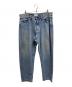 TANAKA（タナカ）の古着「TAPERED JEAN TROUSERS」｜インディゴ
