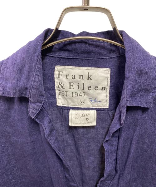 Frank&Eileen（フランクアンドアイリーン）Frank&Eileen (フランクアンドアイリーン) リネンシャツ ロンハーマン別注 ネイビー サイズ:ＸＳの古着・服飾アイテム