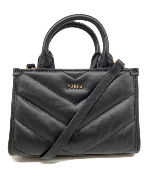 FURLA（フルラ）FURLA (フルラ) 2WAYバッグ ブラックの古着・服飾アイテム