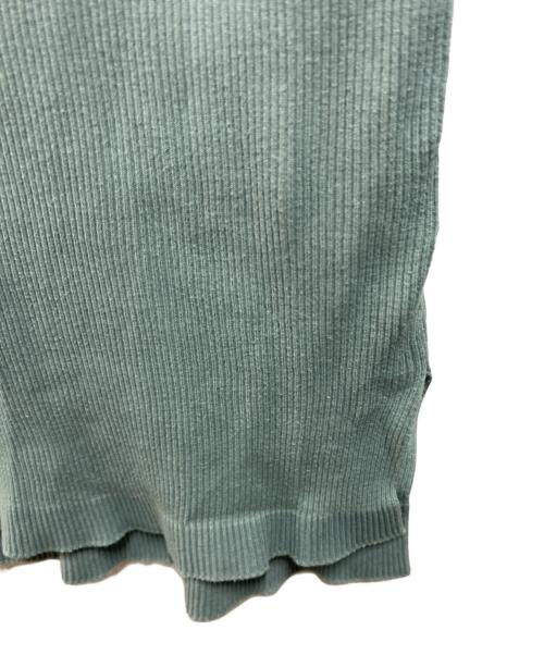 AURALEE（オーラリー）AURALEE (オーラリー) Ron Herman (ロンハーマン) Giza Boat Neck Pullover グリーン サイズ:1の古着・服飾アイテム