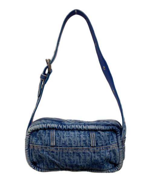 DIESEL（ディーゼル）DIESEL (ディーゼル) デニムワンショルダーバッグ インディゴの古着・服飾アイテム