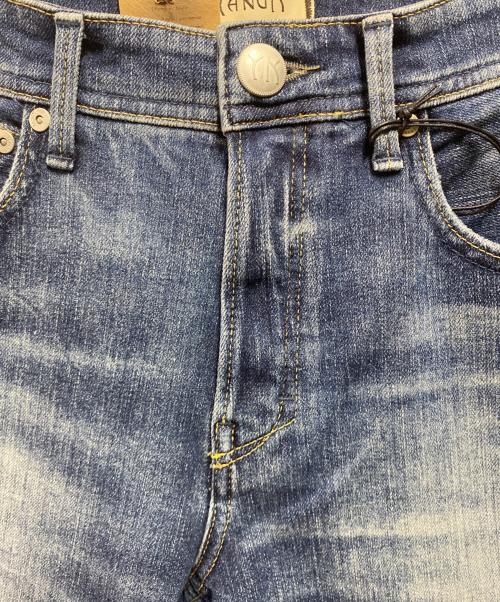 YANUK（ヤヌーク）YANUK (ヤヌーク) RUTHデニムパンツ インディゴ サイズ:22 未使用品の古着・服飾アイテム