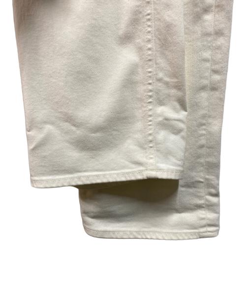 YANUK（ヤヌーク）YANUK (ヤヌーク) Really Light ルーズストレート ホワイト サイズ:22 未使用品の古着・服飾アイテム