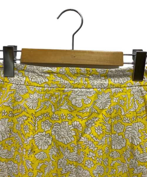 SZ Blockprints（エスゼットブロックプリント）SZ Blockprints (エスゼットブロックプリント) Ron Herman (ロンハーマン) 総柄スカート イエロー サイズ:XSの古着・服飾アイテム
