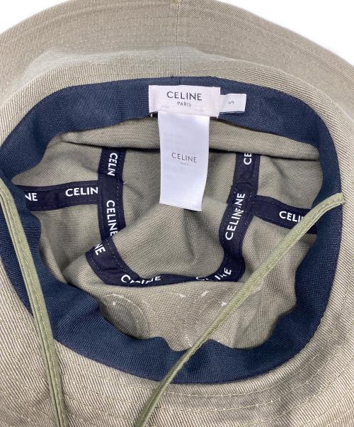 CELINE（セリーヌ）CELINE (セリーヌ) ウォーキングハット オリーブ サイズ:Ｓの古着・服飾アイテム