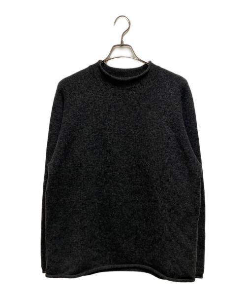 BATONER（バトナ―）BATONER (バトナ―) モックネック ニット グレー サイズ:34の古着・服飾アイテム