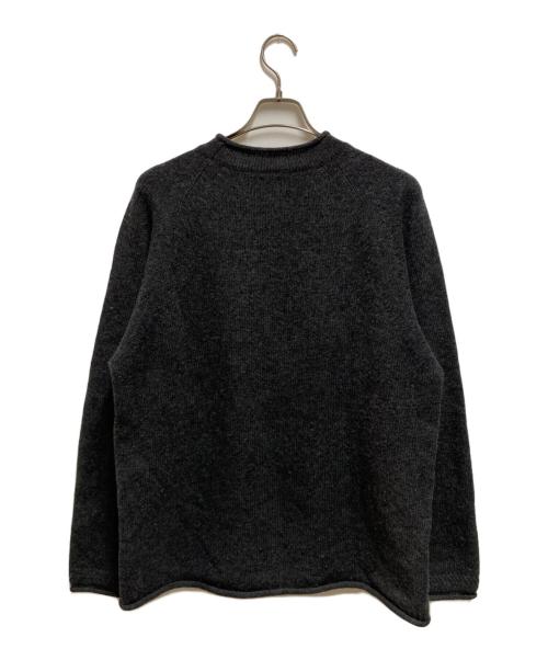 BATONER（バトナ―）BATONER (バトナ―) モックネック ニット グレー サイズ:34の古着・服飾アイテム