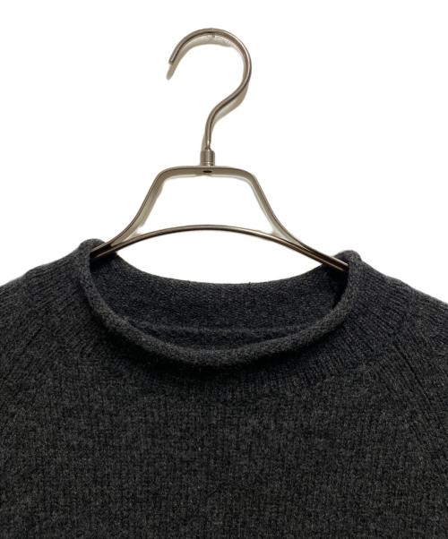 BATONER（バトナ―）BATONER (バトナ―) モックネック ニット グレー サイズ:34の古着・服飾アイテム